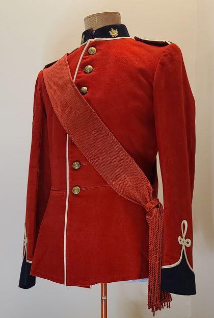 Full Dress tunic to the 46th Durham Bn with Sash