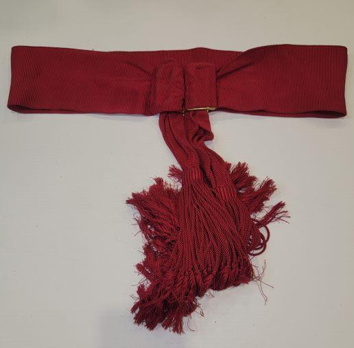 Canadian Militia Officer Waist Sash