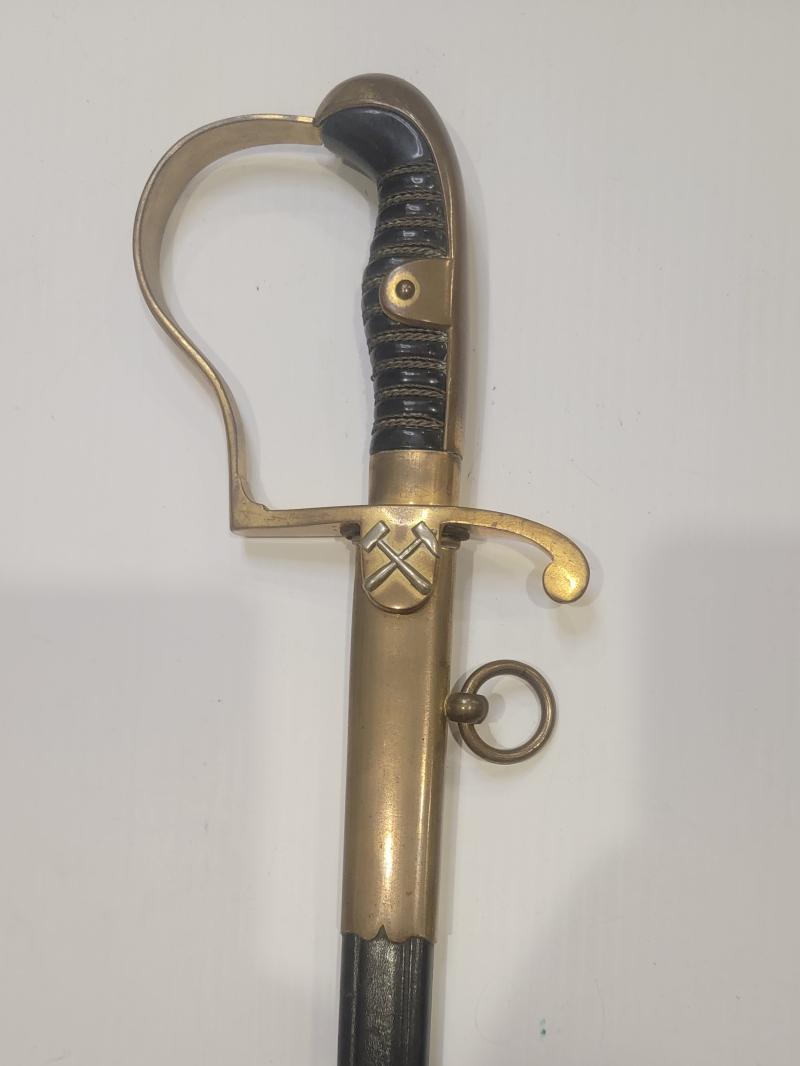 German Mining Officer Sword