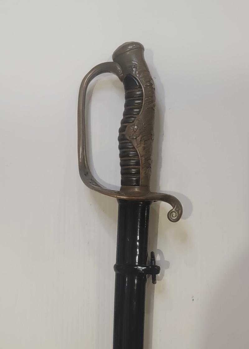JAPANESE WW2 ARMY OFFICER’S KYU GUNTO PARADE SWORD