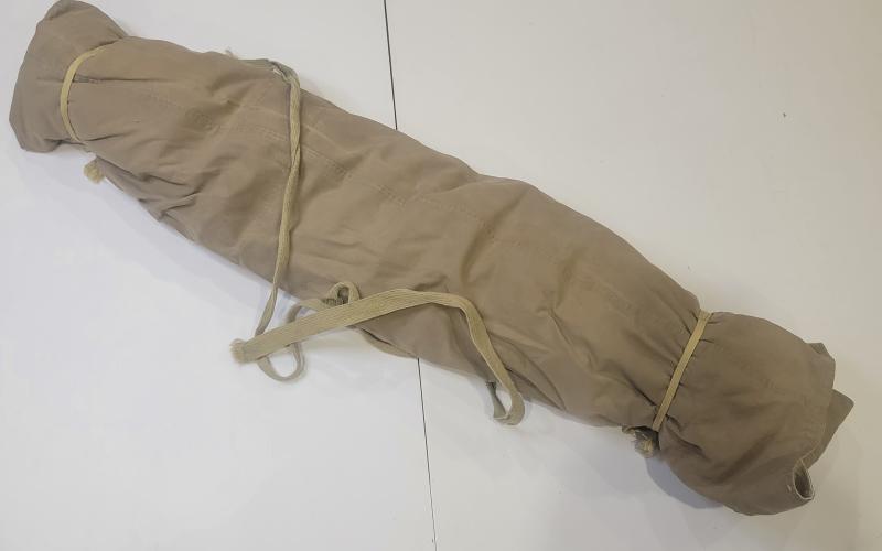 WWII Japanese Blanket and Canvas Sleeve
