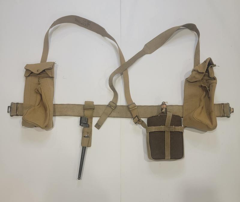 WWII British Web Gear Set