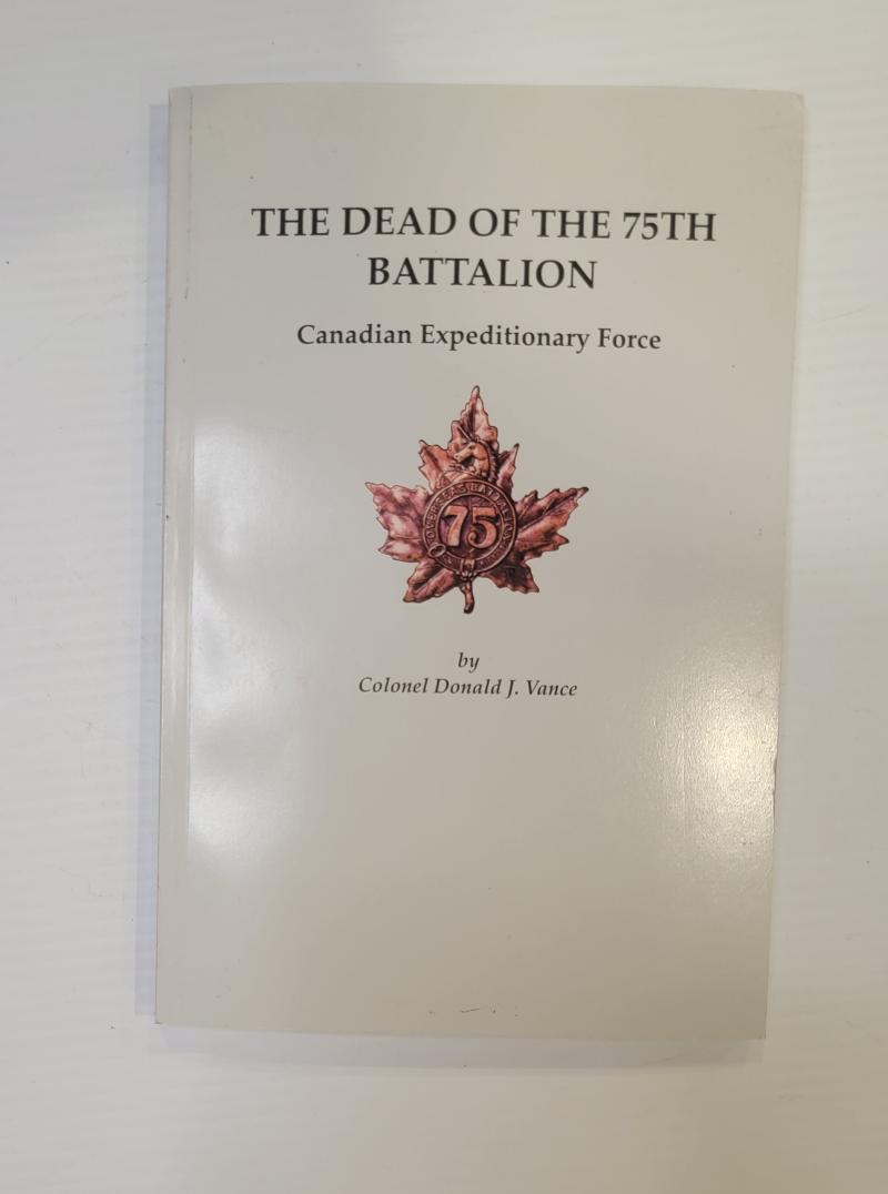 The Dead of the 75th Battalion CEF