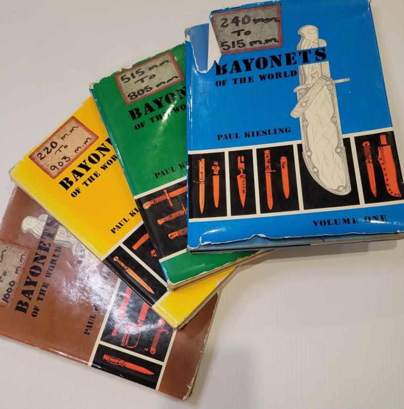 Bayonets of the World Volumes I to IV