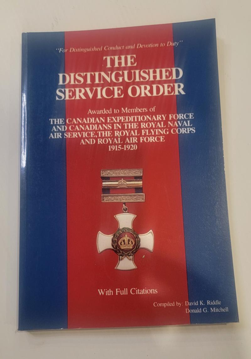 Distinguished Service Order 1915 to 1920