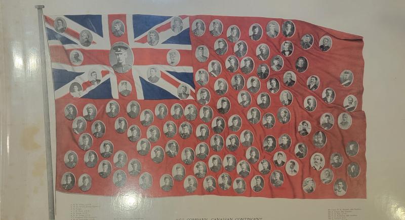 A poster of Serving Members of the RCR in South Africa